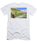 Man Photographer At Morteratsch Glacier Benny Marty T-Shirt
