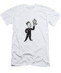 Man with Bottle of Alcohol Csa Images T-Shirt