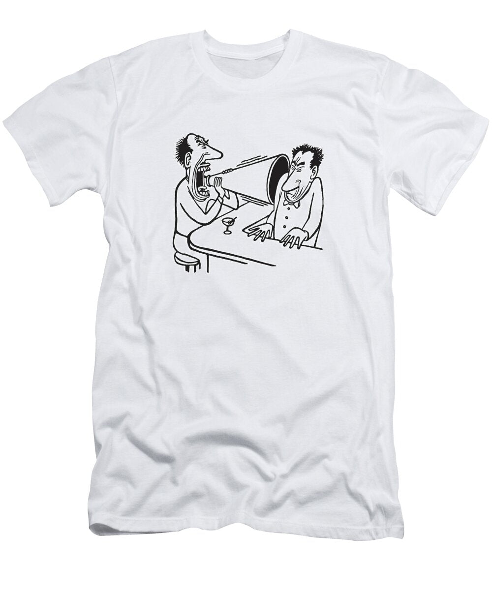 Man Yelling At Bartender Csa Images T-Shirt