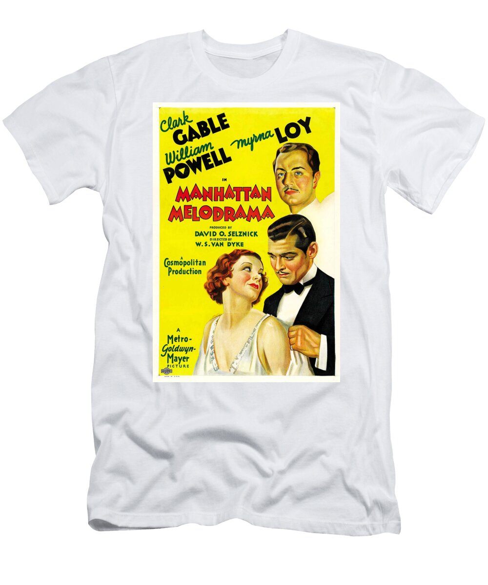 Manhattan Melodrama 1934 Original Movie Poster T-Shirt