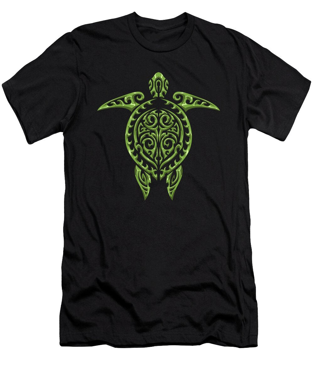 Maori Turtle Tribal Diving Sea Animals Mister T-Shirt