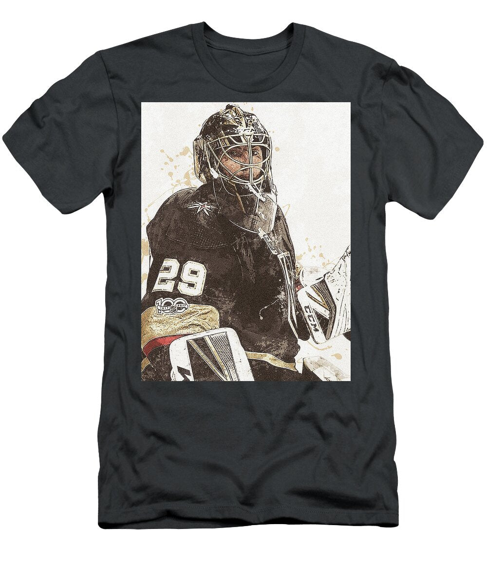 Marc Andre Fleury Vegas Golden Knights Poster Willy Art T-Shirt