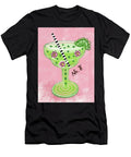 Margarita Cocktail on Pink Flo Karp T-Shirt