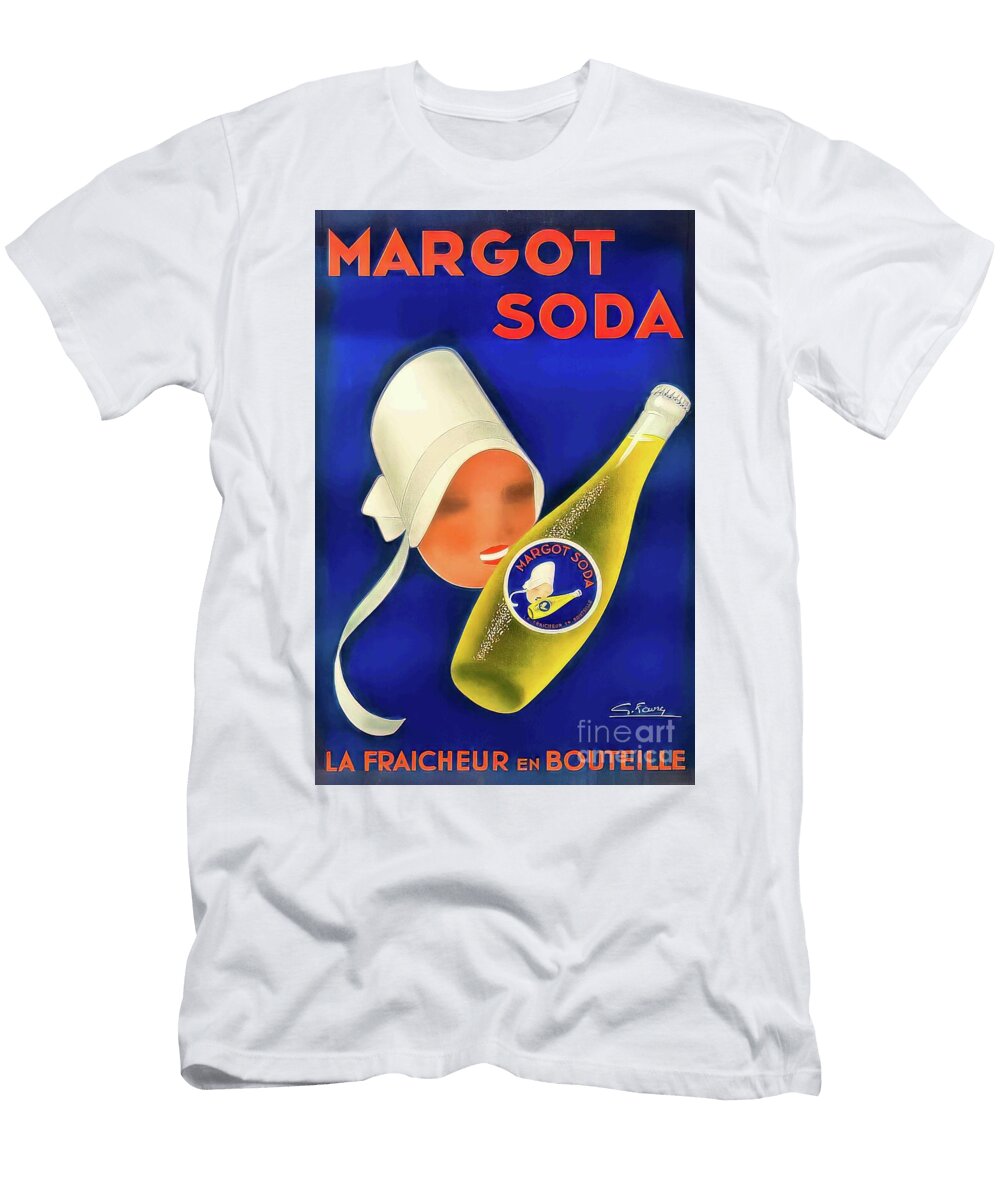 Margot Lemonade Soda Poster Paris 1932 M G Whittingham T-Shirt