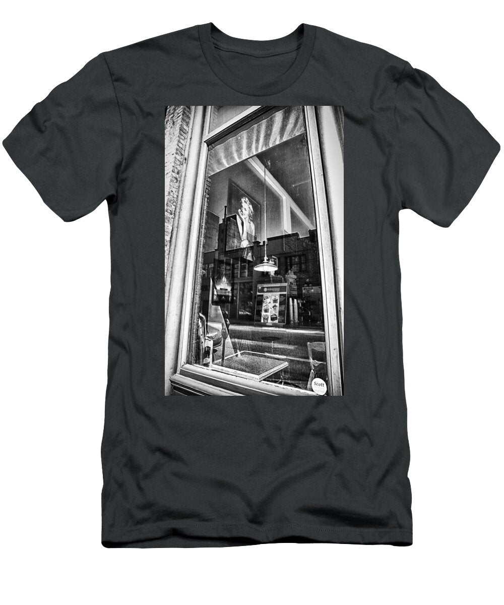 Marilyn Through the Window Theresa Tahara T-Shirt