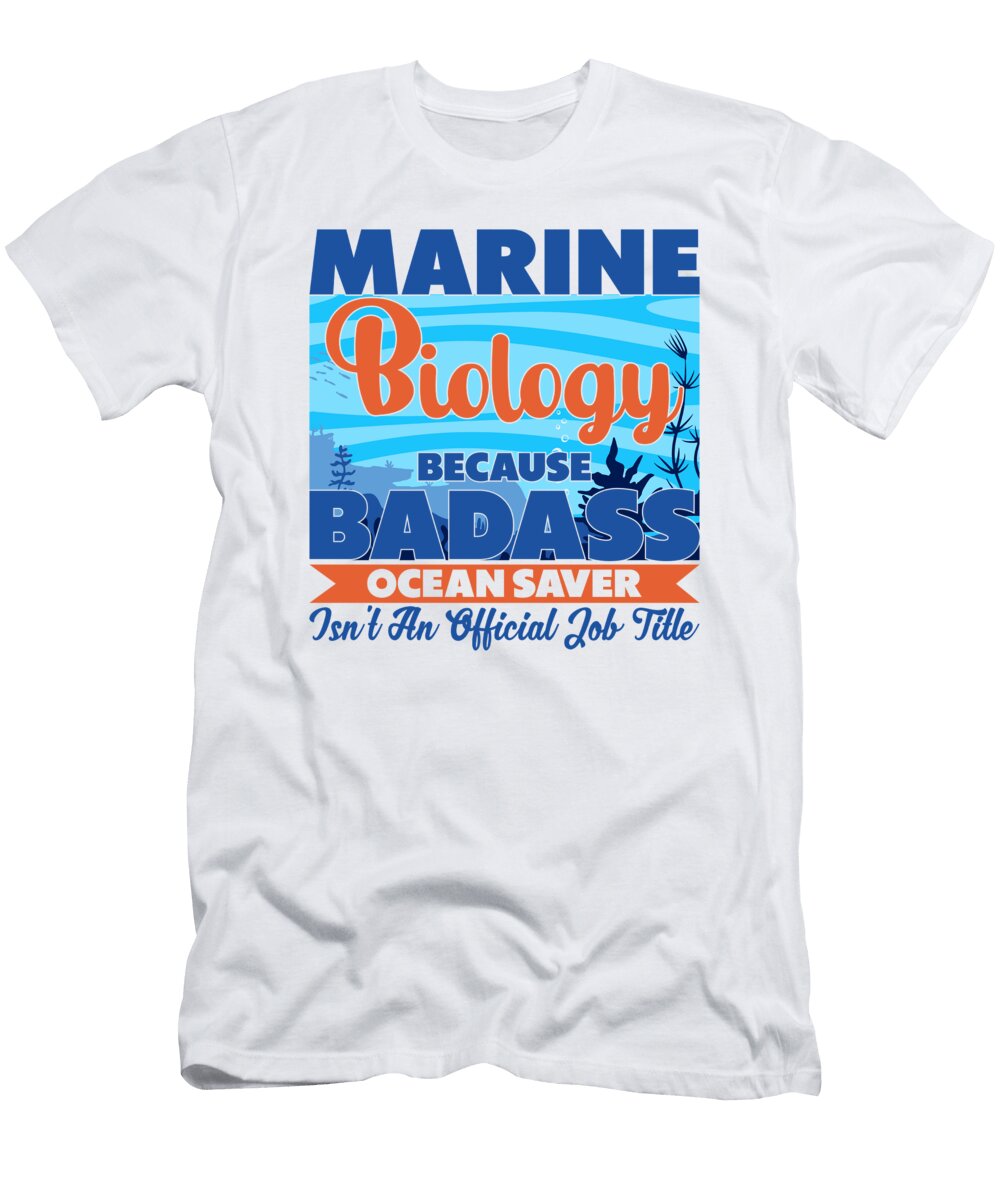 Marine Biologist Ocean Animals Marine Life Toms Store T-Shirt