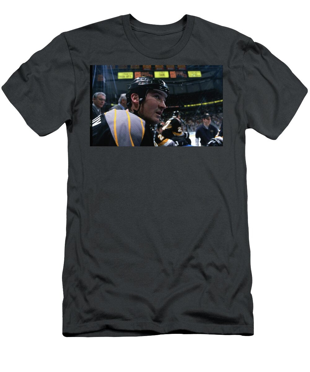 Mario Lemieux Pittsburgh Penguins Iconic Sports Gallery T-Shirt
