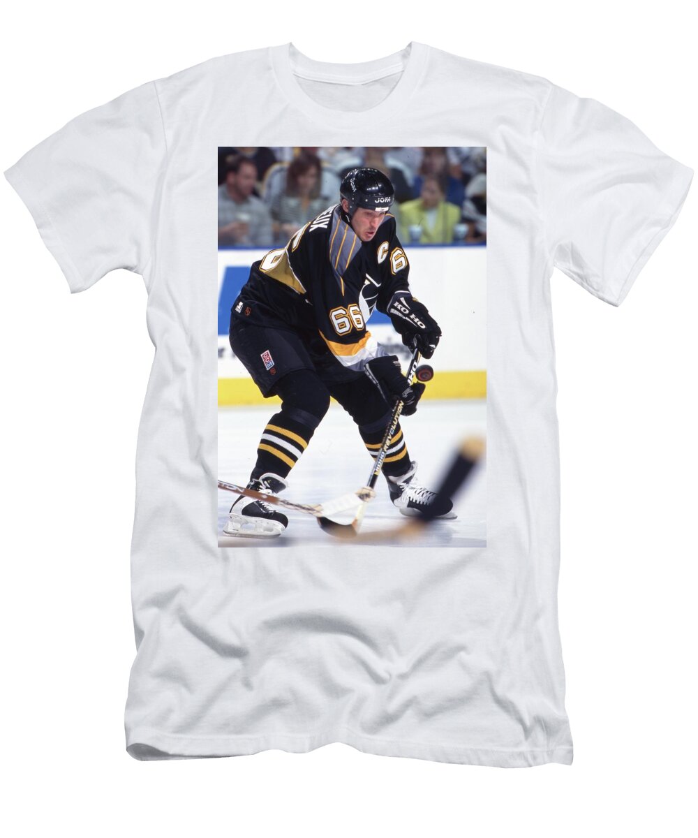 Mario Lemieux Pittsburgh Penguins Upper Deck T-Shirt