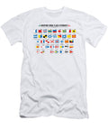 Maritime Signal Flags Craphe Studio T-Shirt