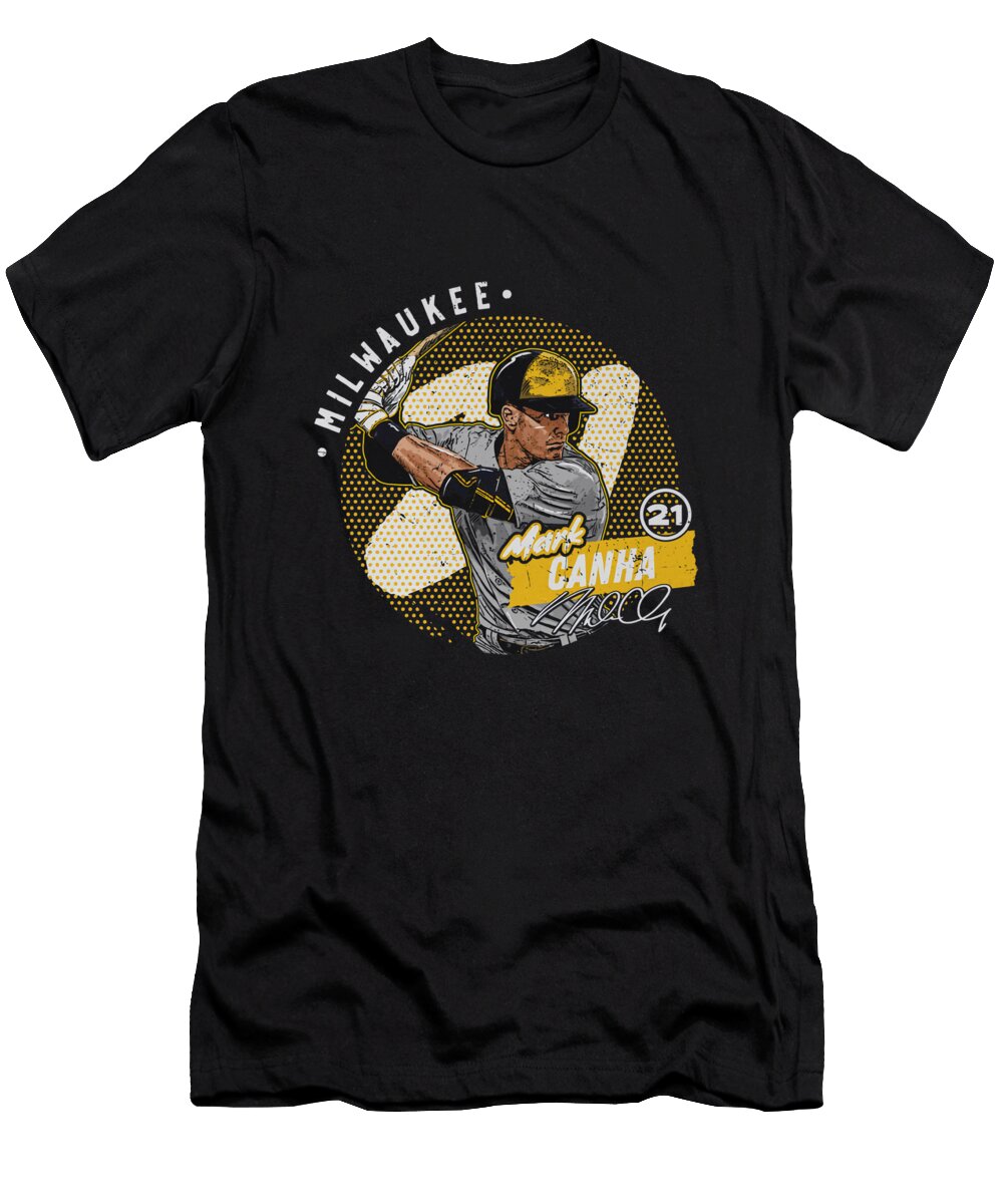 Mark Canha Milwaukee Dots Ihsan Sirin T-Shirt