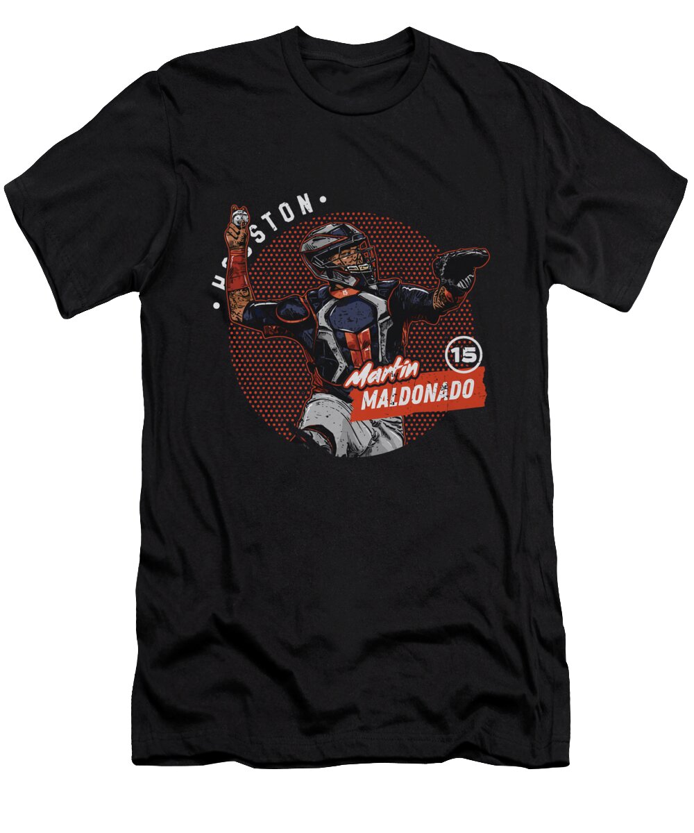 Martin Maldonado Houston Dots Ihsan Sirin T-Shirt