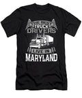 Maryland Truckers Maryland Truck Driver Gift Jmg Designs T-Shirt