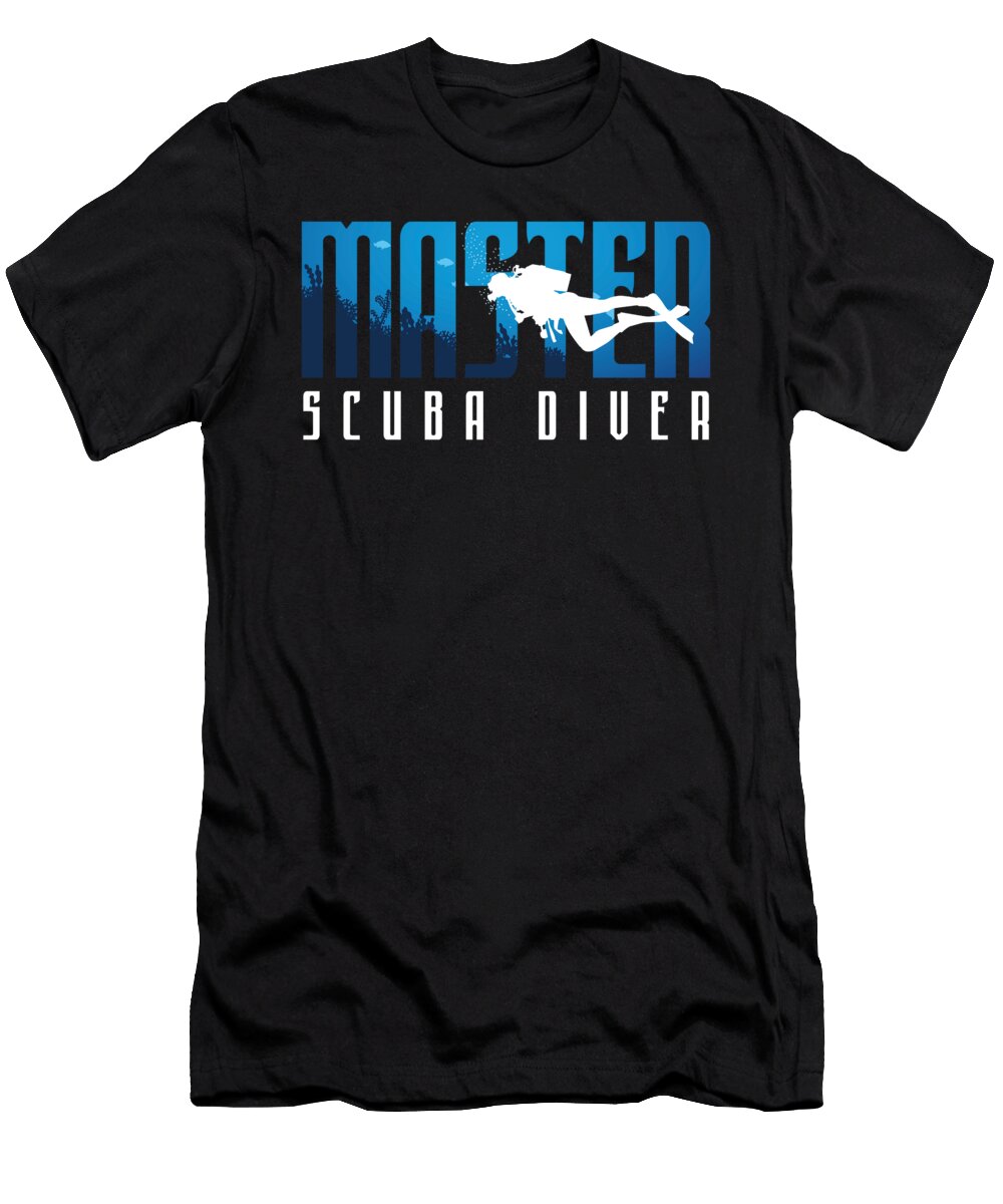 Master Scuba Diver Scuba Diving Sports Gift Thomas Larch T-Shirt