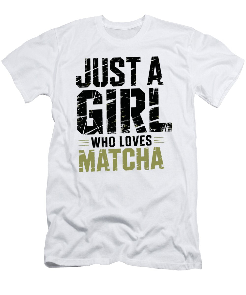 Matcha Enthusiast Typography Joanna Redesiuk T-Shirt