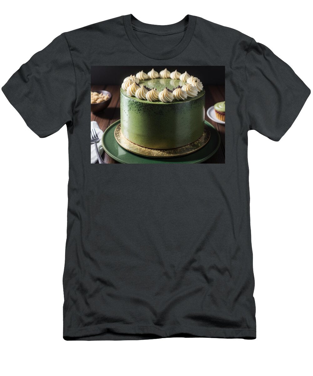Matcha Ginger Buttercream Cake Bradley Schultz T-Shirt