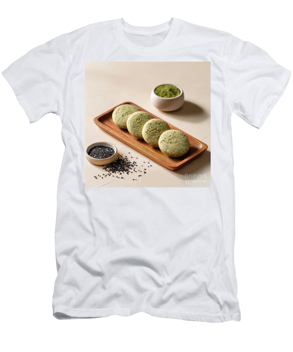 Matcha Shortbread Cookies Elisabeth Lucas T-Shirt