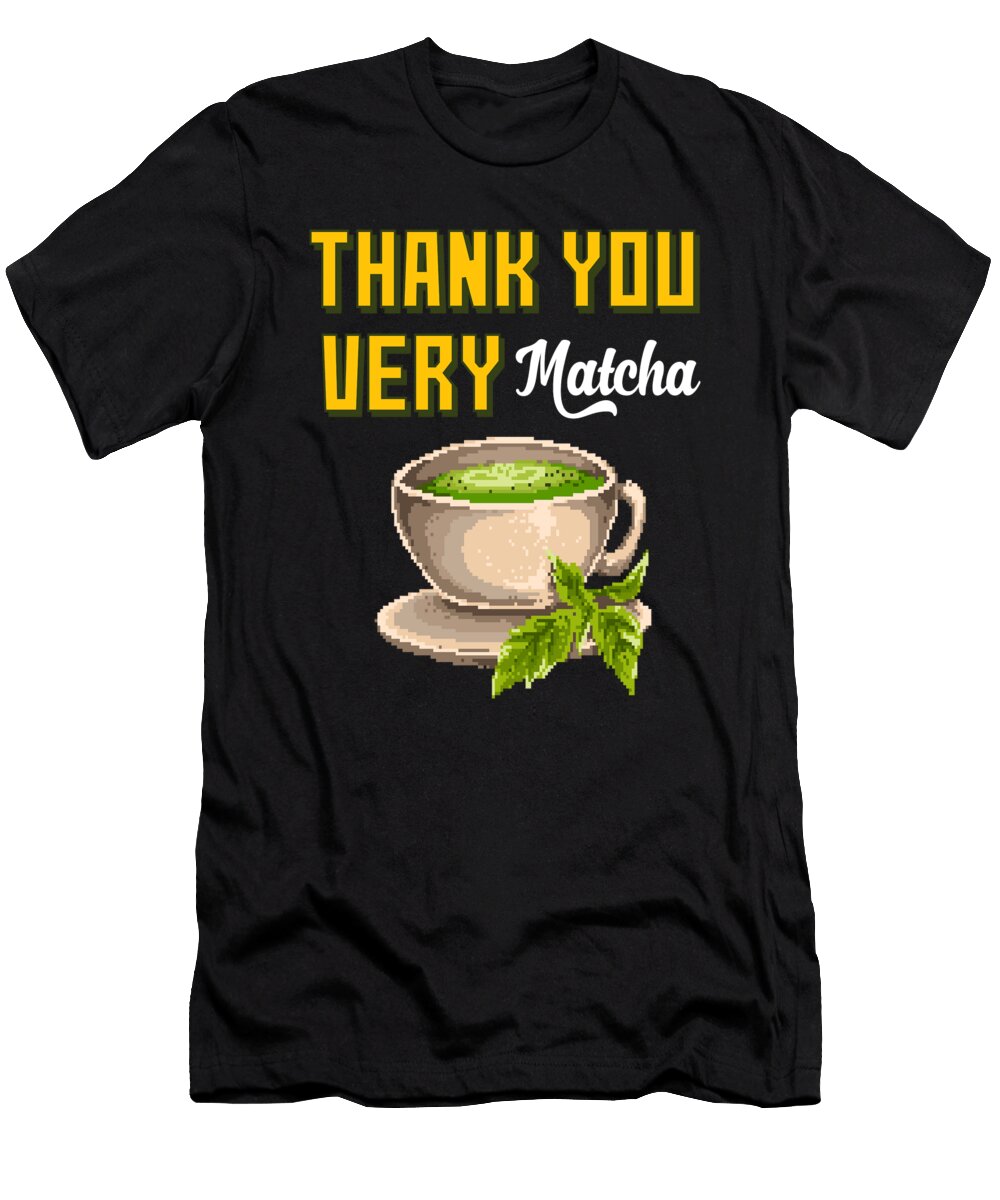 Matcha Tea Green Tea Manuel Schmucker T-Shirt