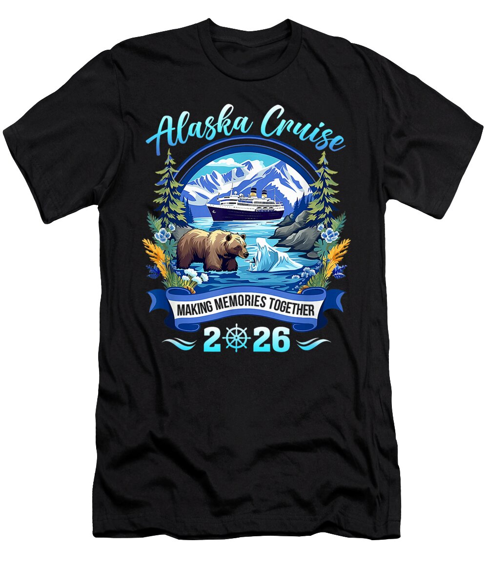 Matching Family Friends and Group Alaskan Alaska Studi Alex T-Shirt