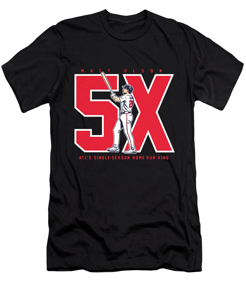 Matt Olson Atl Home Run Record Ozlem Altin T-Shirt