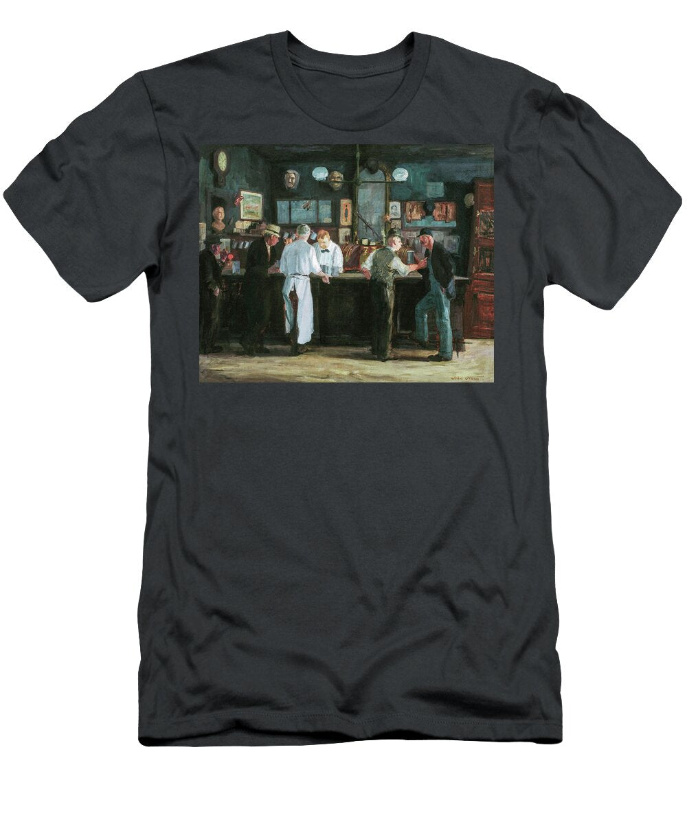 Mcsorleys Bar John Sloan 1912 Joan Sloan T-Shirt
