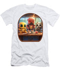 Mecha Robots Anime Cute Boba Tea Gaming Controller Ramen Sifou Store T-Shirt
