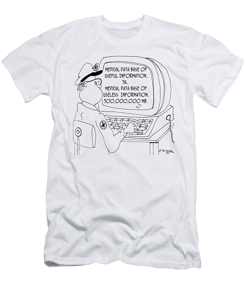 Medical Data Base of Useful Information 5k Medical Data Theresa Mccracken T-Shirt