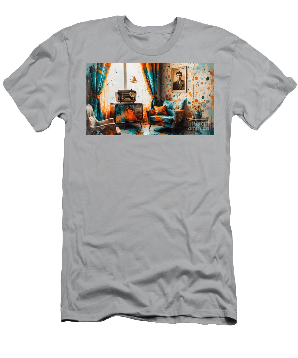 Memories in Mid Century Hues Gull G T-Shirt