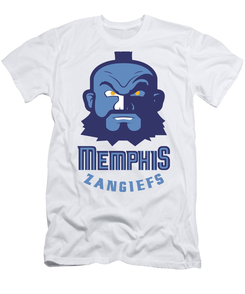Memphis Grizzlies Zangiefs Huyen Vu T-Shirt