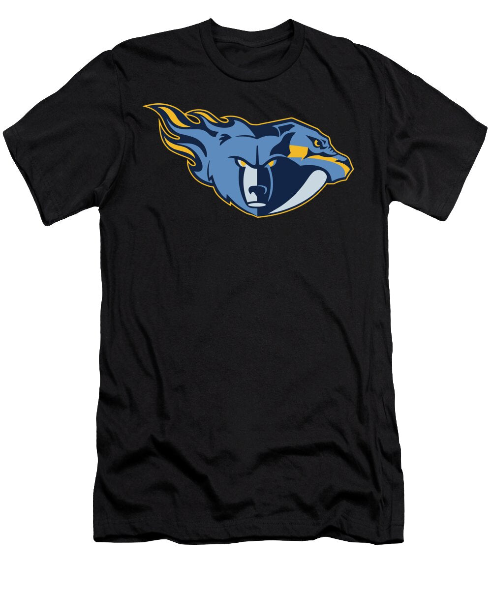 Memphis Predators Grizzlies Huyen Vu T-Shirt