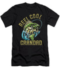 Mens Funny Reel Cool Grandad Fishing Lover Gift Shannon Nelson Art T-Shirt