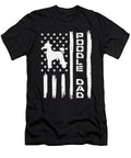Mens Poodle Dad US Flag Vintage Patriot Dog Lover Owner Men Gift Dhbubble T-Shirt