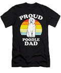 Mens Proud Poodle Dad Sunset Retro Animal Pet Dog Owner Men Gift Dhbubble T-Shirt
