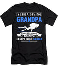 Mens Scuba Diving Grandpa Dive Grandfather Underwater Scuba Diver 1 T-Shirt