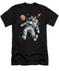 Meow Nificent Brews Goats Cat Boba Fiesta Danial Landes Art T-Shirt