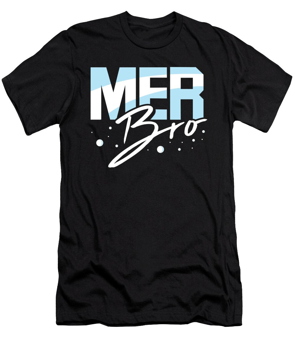 Mer Bro Swimming Gifts for a Swimming Team Tom Schiesswald T-Shirt