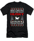 Merry Christmas From the Crazy Husky Dog Mom Tinh Tran Le Thanh T-Shirt