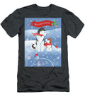 Merry Little Husky Dogs Tracy Herrmann T-Shirt
