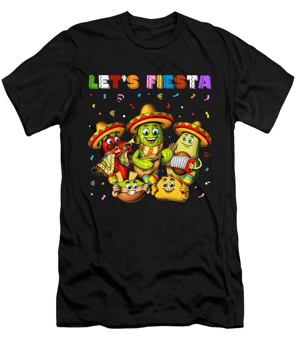 Mexican Lets Fiesta Nikolay Todorov T-Shirt