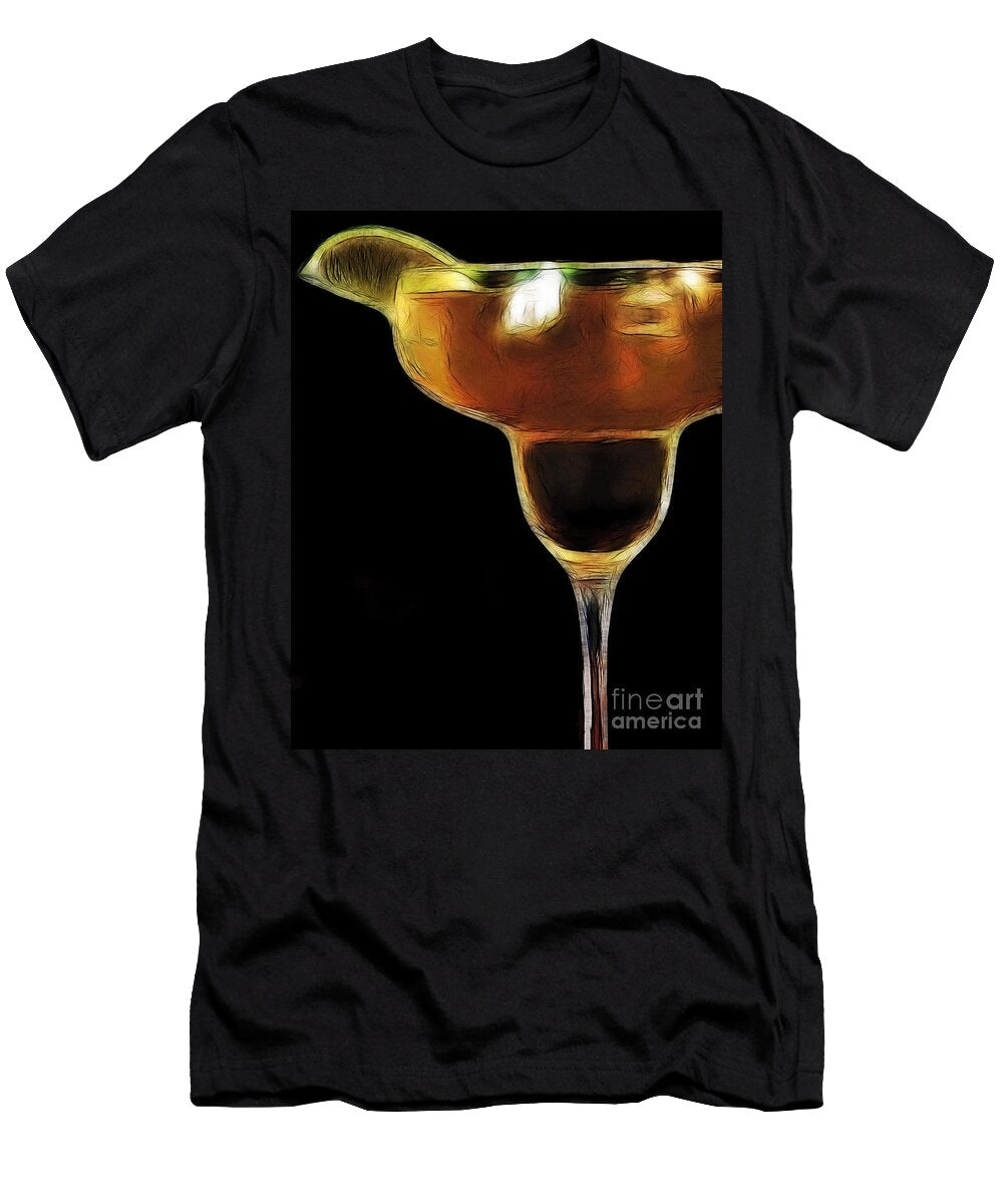 Mexico Gold Lime Margarita Wingsdomain Art and Photography T-Shirt