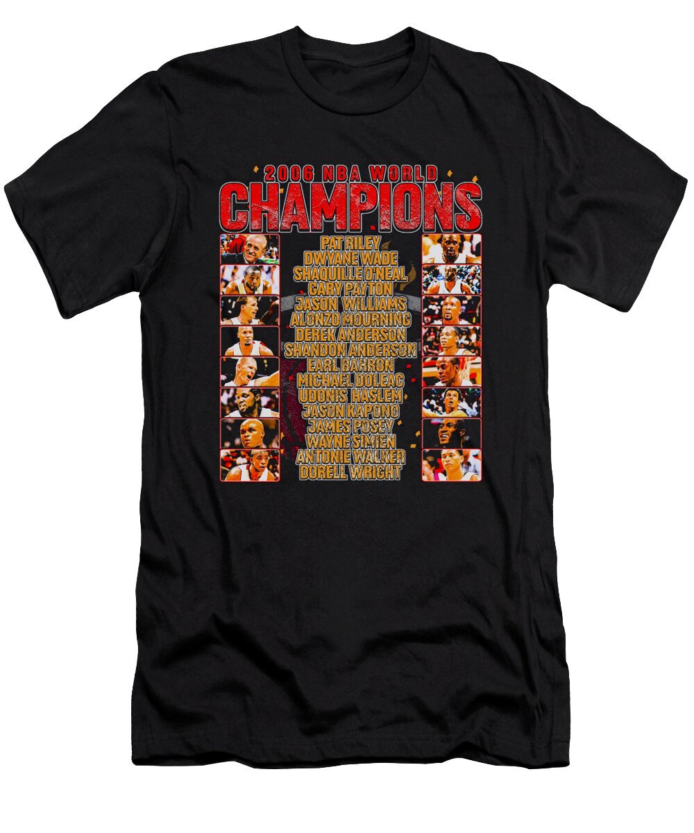 Miami 2006 NBA Champs Team Ozlem Altin T-Shirt