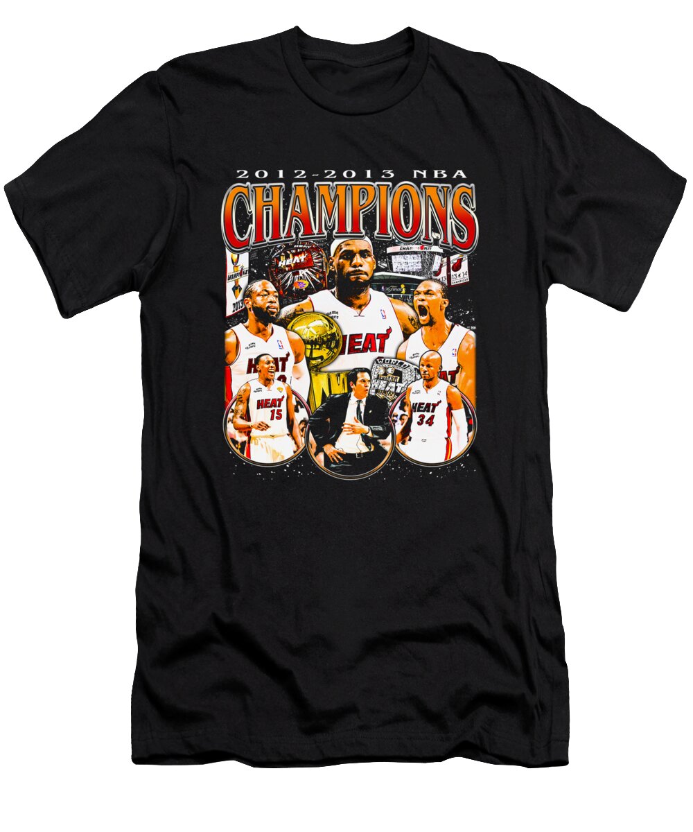 Miami 2012 13 NBA Champions Ozlem Altin T-Shirt