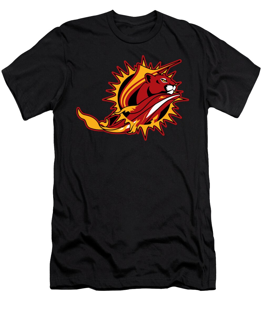 Miami Dolphins Heat Marlins Florida Panthers Huyen Vu T-Shirt