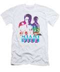 Miami Vice 80s Crockett and Tubbs Brent Brock T-Shirt