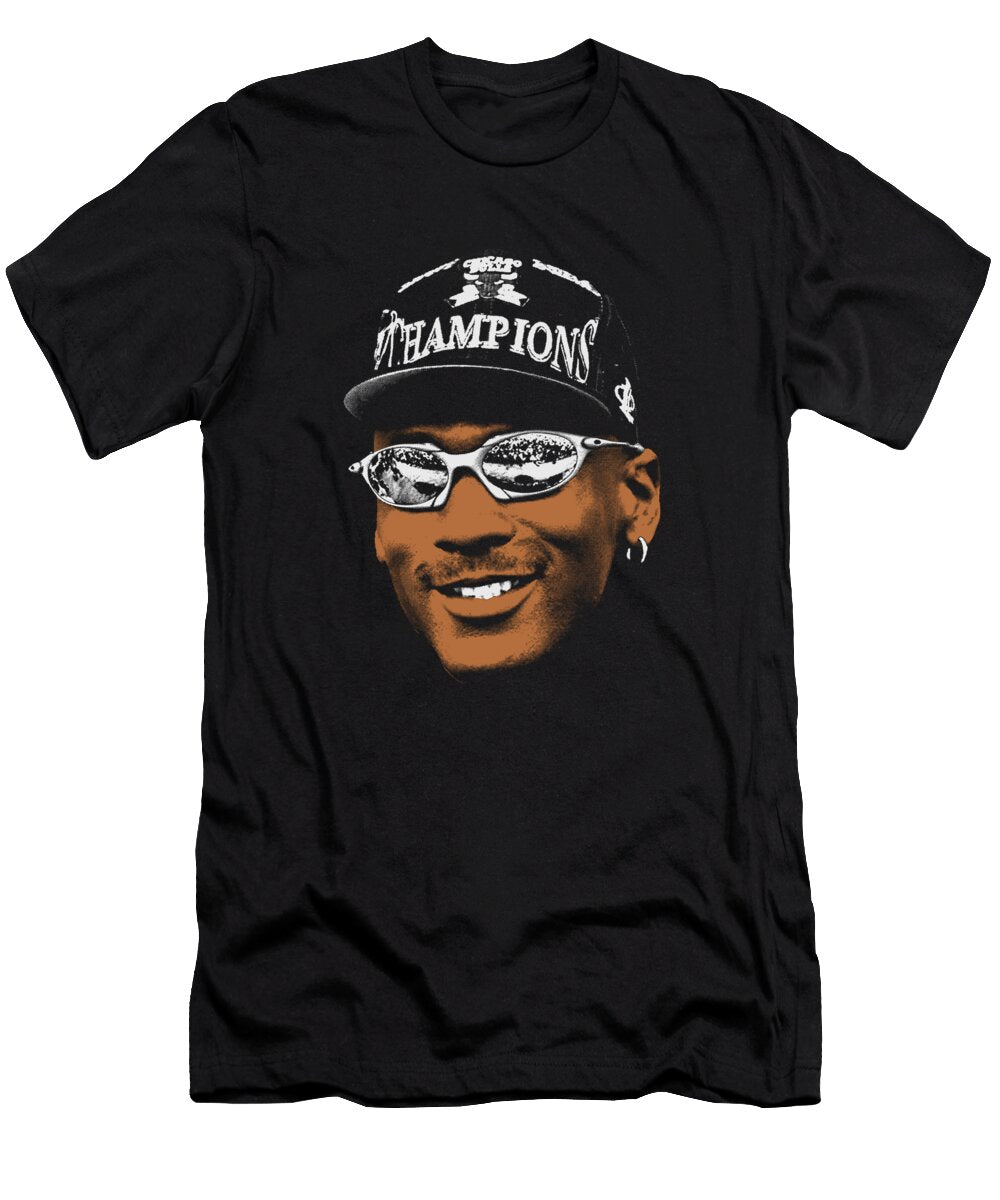 Michael Jordan Big Face Smile Ozlem Altin T-Shirt