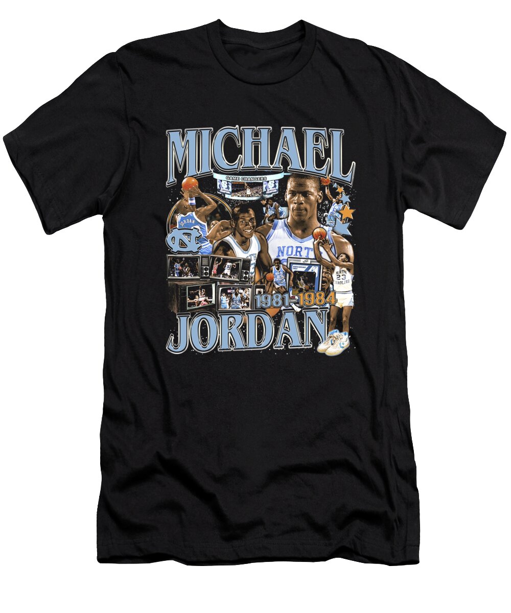 Michael Jordan College Vintage Bootleg Ozlem Altin T-Shirt