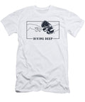 Michelangelo Creation of Adam Diving Deep Scuba Diver Graphics Lab T-Shirt