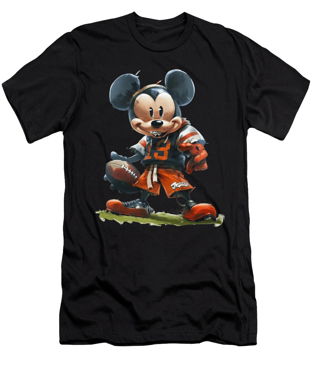 Mickey Mouse Vs Baltimore Orioles Mickey MLB Dream Mizorey T-Shirt