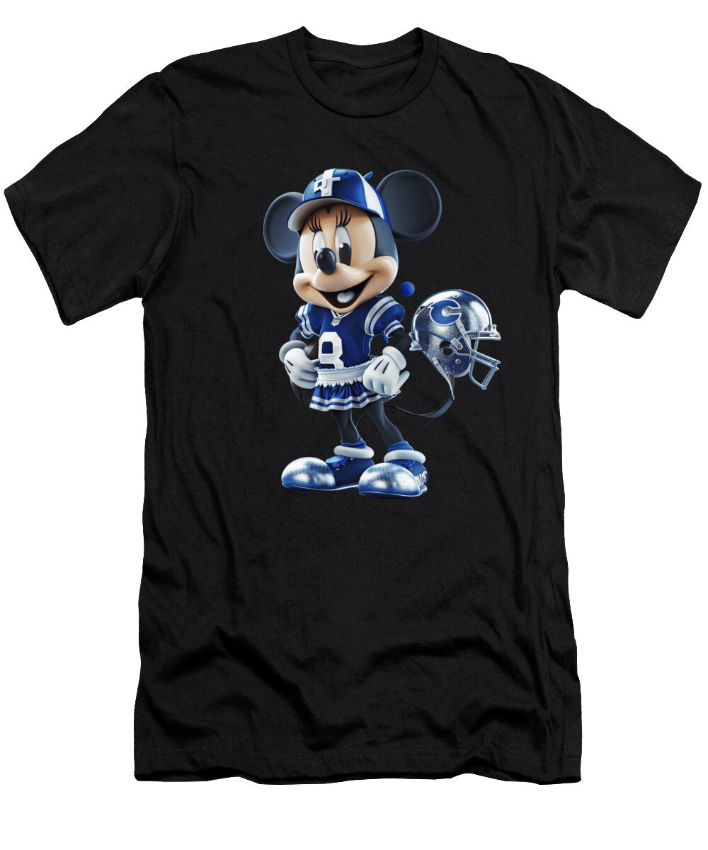 Mickey Mouse Vs Colorado Rockies Animated Altitude Antics Robertz Schuler T-Shirt