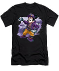Mickey Mouse Vs Colorado Rockies Animated Athletic Antics Robertz Schuler T-Shirt