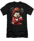 Mickey Mouse Vs Colorado Rockies Cartoon Curveballs Clash Robertz Schuler T-Shirt